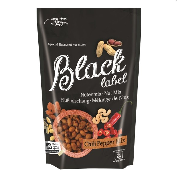 Black label - Chili-Nussmischung 175 g