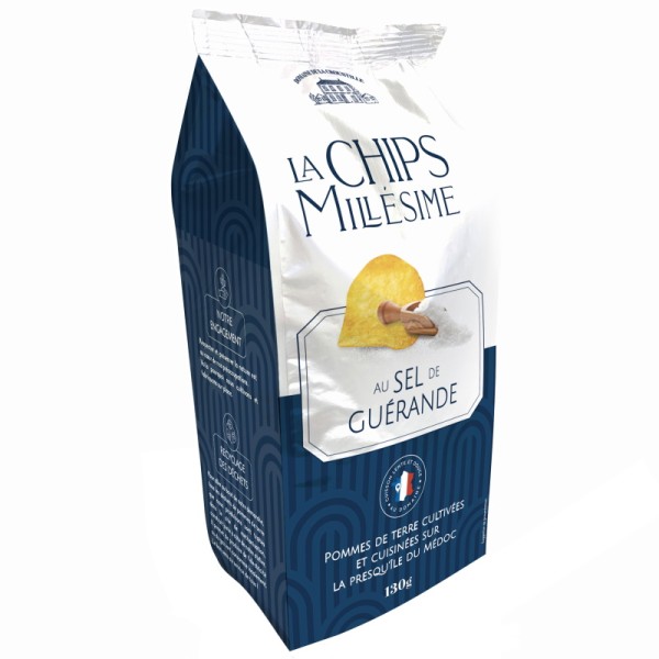 Domaine de la Croustille - Millésime-Chips mit Guérande-Salz 130 g