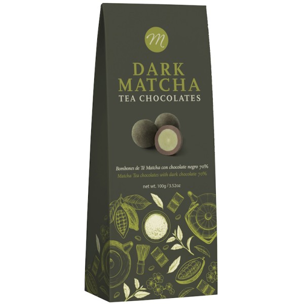 Mi & Cu Gourmet - Matcha Teepralinen 100 g