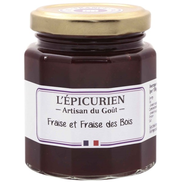 L'Épicurien - Erdbeere & Walderdbeere 210 g