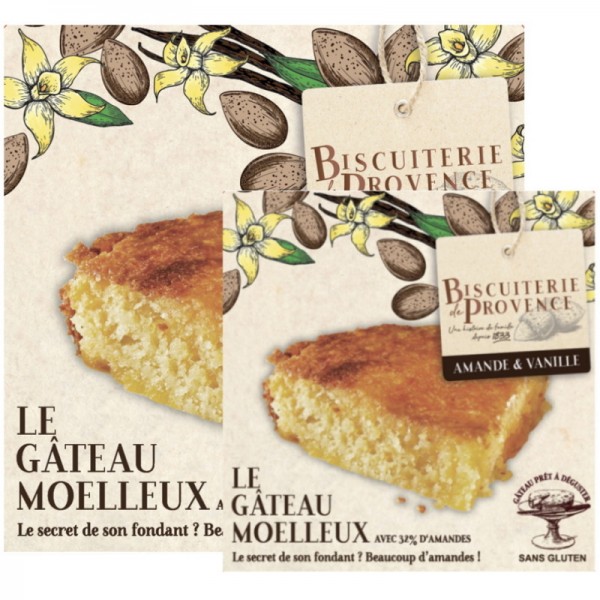 Biscuiterie de Provence - Mandelkuchen 120 g oder 240 g 