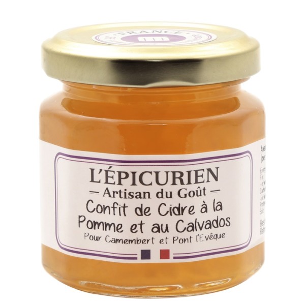 L'Épicurien - Apfelweinconfit mit Calvados 125 g