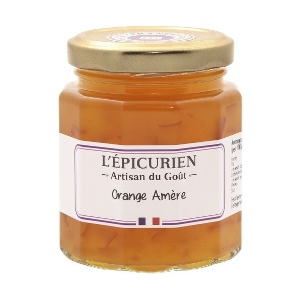 L'Épicurien Orange Amère - Bittere Orangen Marmelade 210 g
