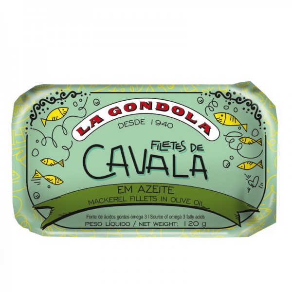 La Gondola - Makrelenfilets in Olivenöl 120 g