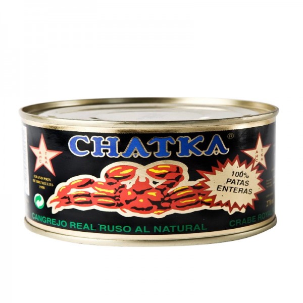 Chatka - Königskrabbe, 100% Beinfleisch 185 g