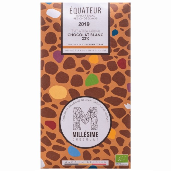 Millésime - Bio Weiße Schokolade Ecuador 33% 70 g