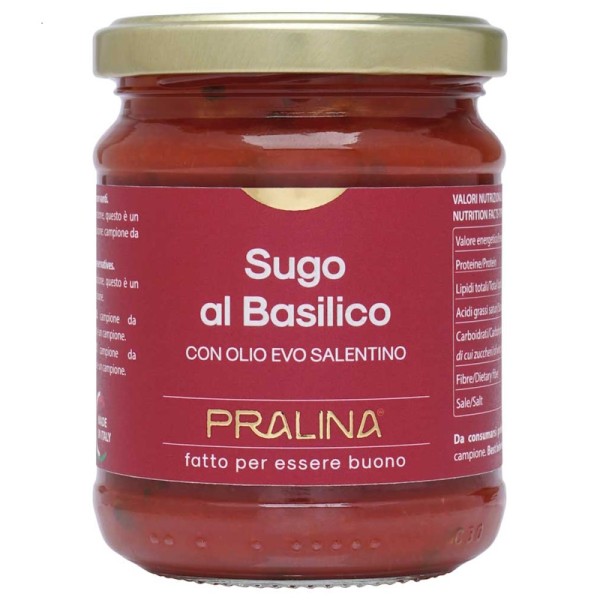 Pralina - Tomatensauce mit Basilikum / Sugo al Basilico 180 g