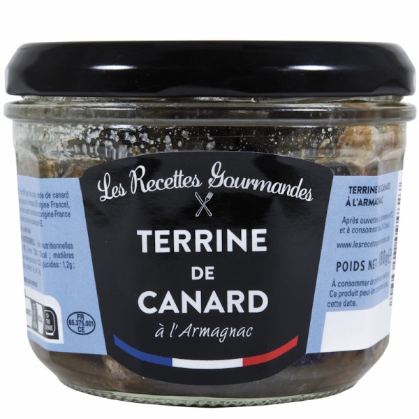 Les Recettes Gourmandes - Entenpastete mit Armagnac 180 g